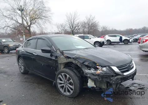 2015 Honda Accord Sport from USA, damaged, VIN 1HGCR2F57FA129696
